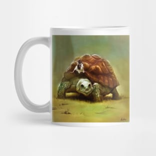 Turtle and bunny Mug